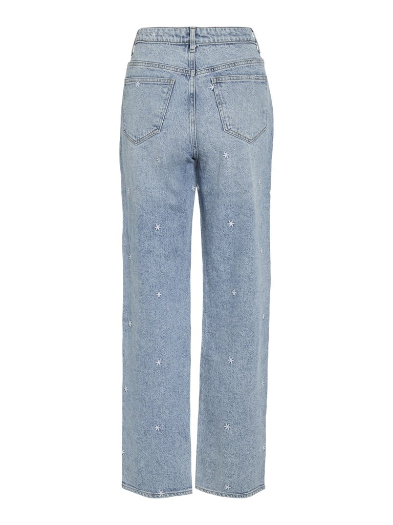 Vila | Jeans Kelly straight light blue