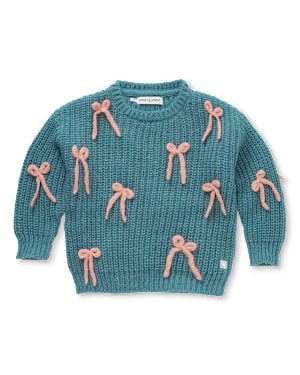 Sproet&Sprout | Sweater Bows green