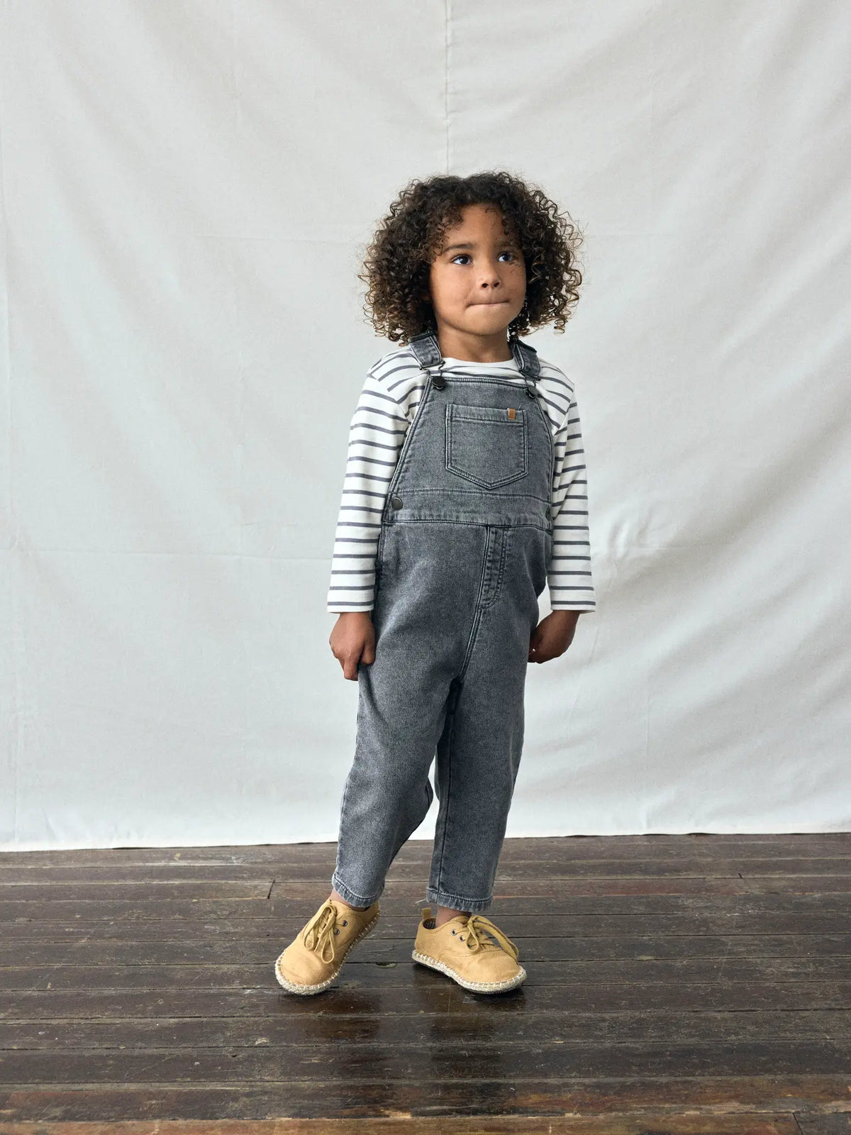 Lil Atelier | Tuinbroek Lulia gray denim