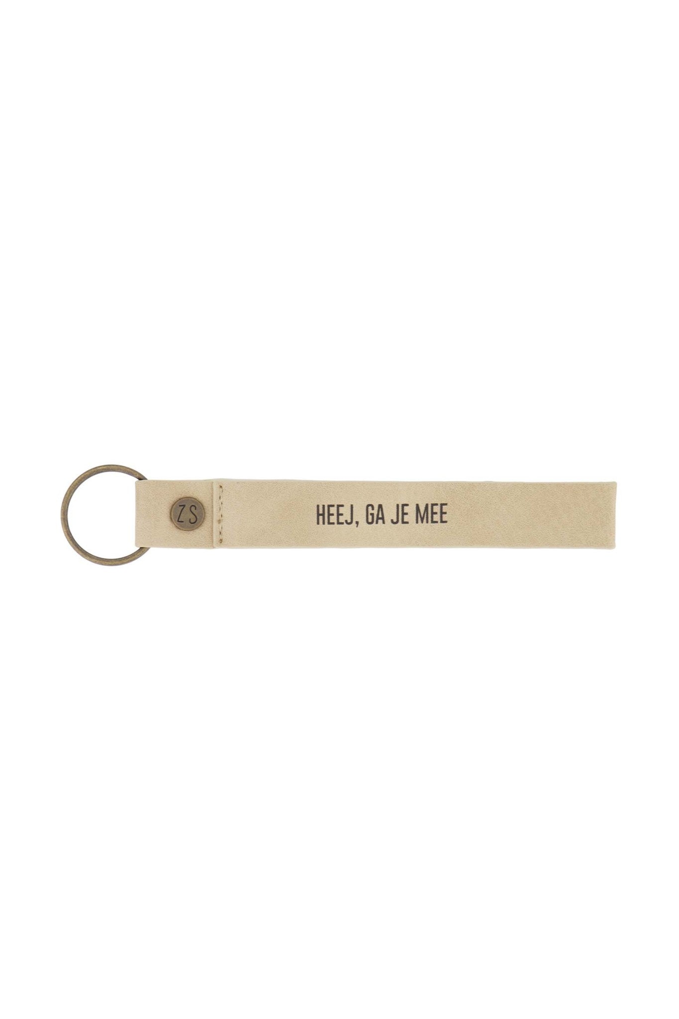 Zusss | Sleutelhanger heej ga je mee zand