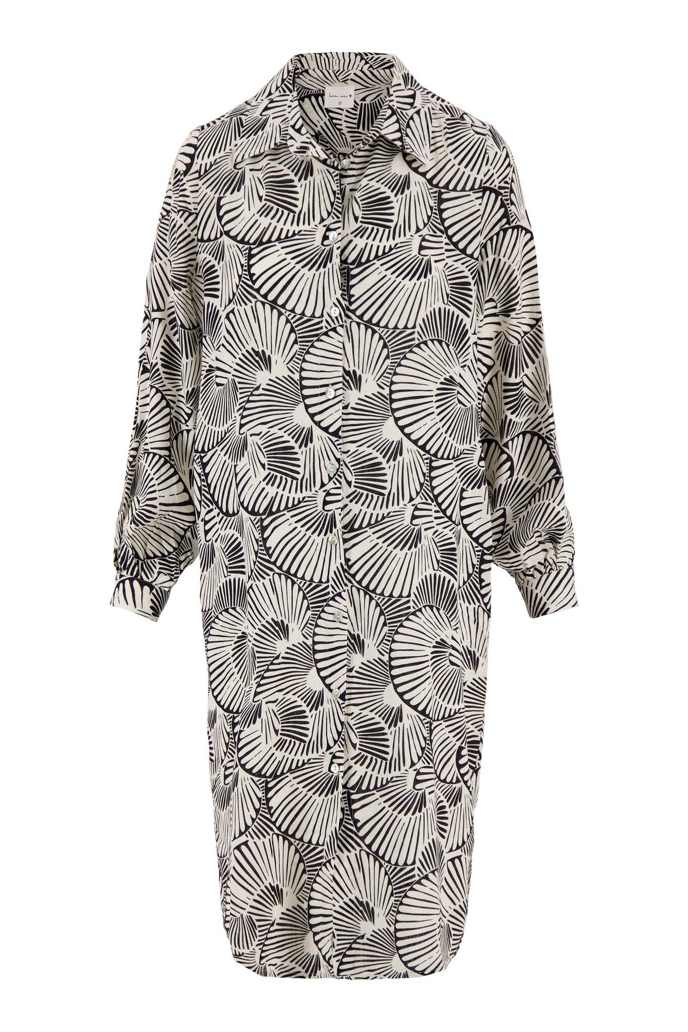 Zusss | Jurk met grafische print