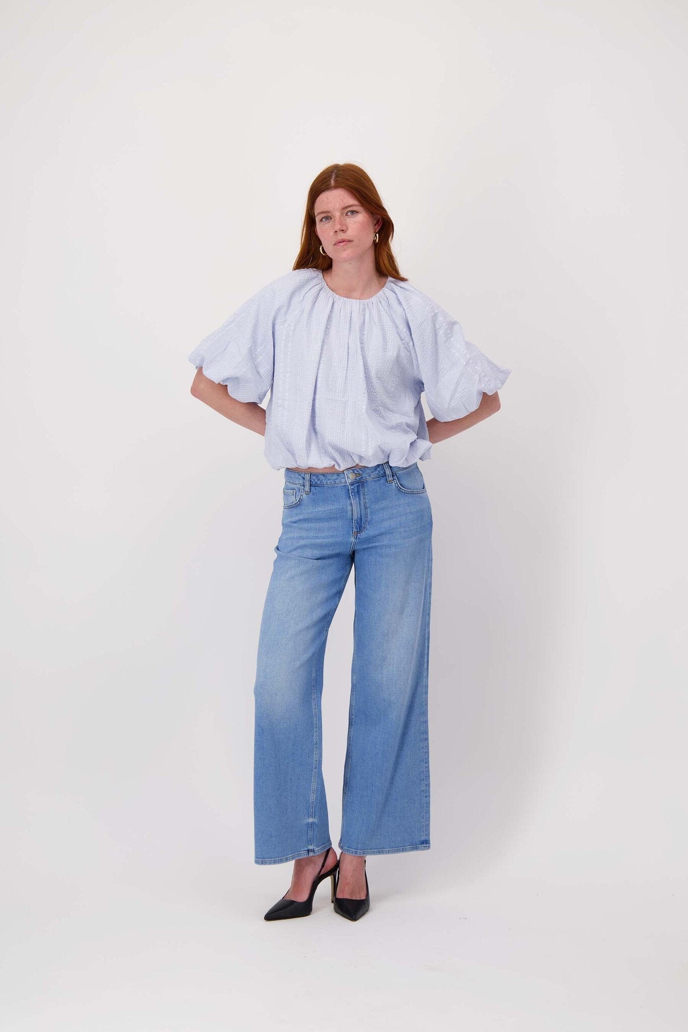 Zusss | Wideleg jeans