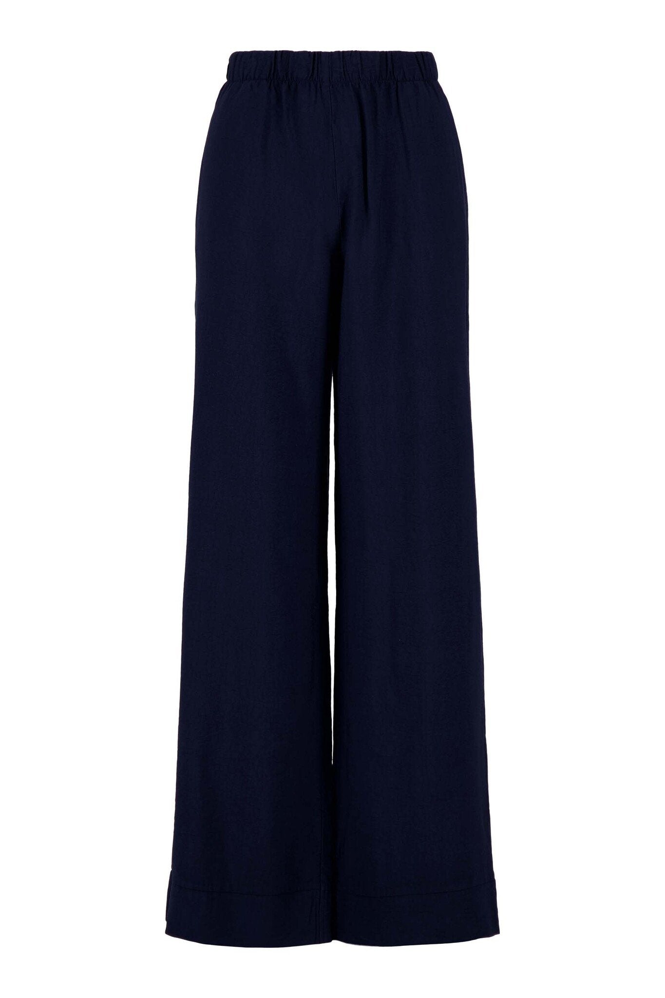 Zusss | Linnenlook broek summer navy