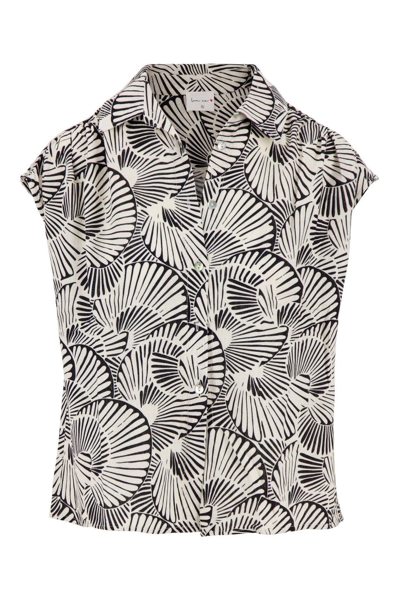 Zusss | Top met grafische print