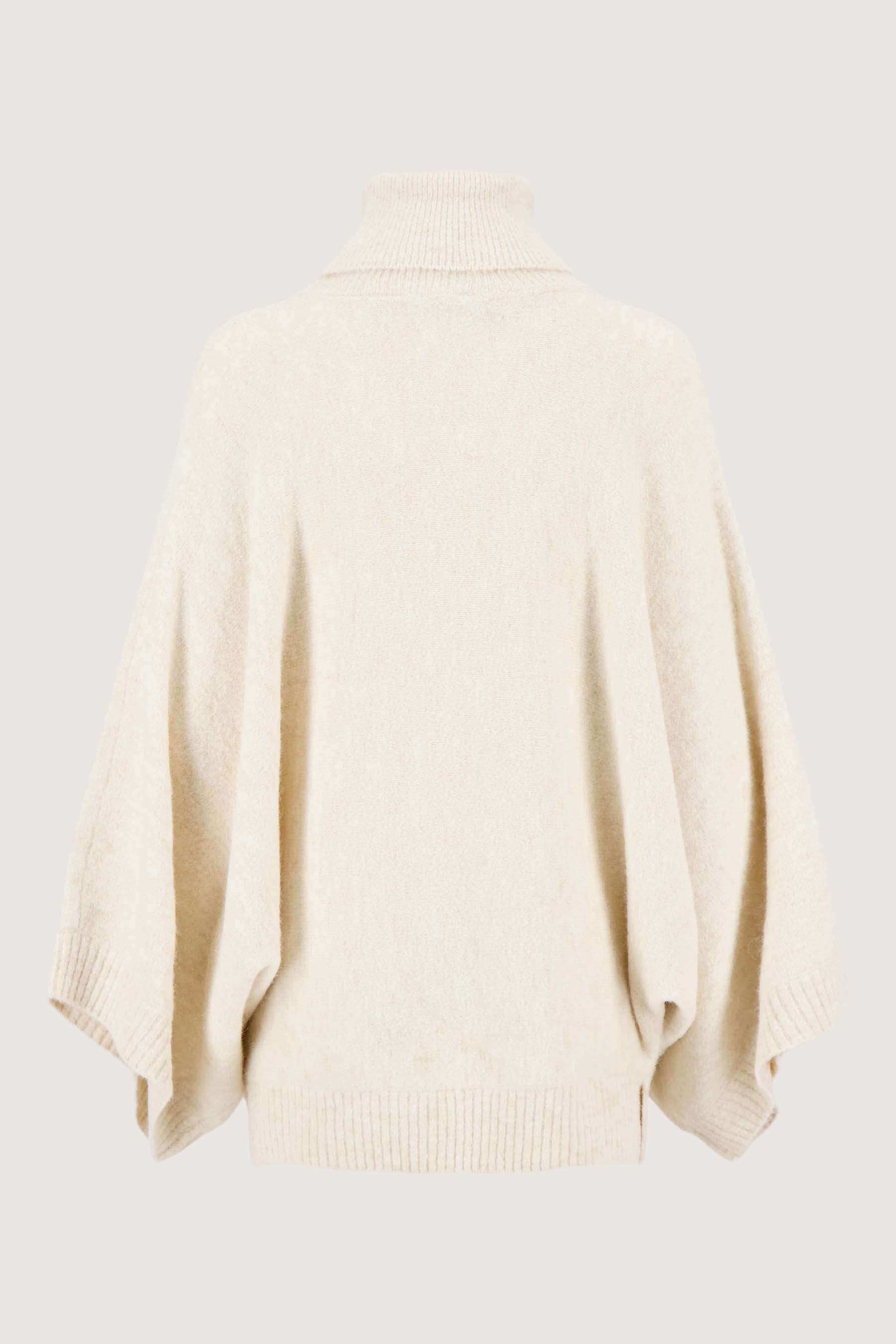 Zusss | Sweater met wijde mouwen off white