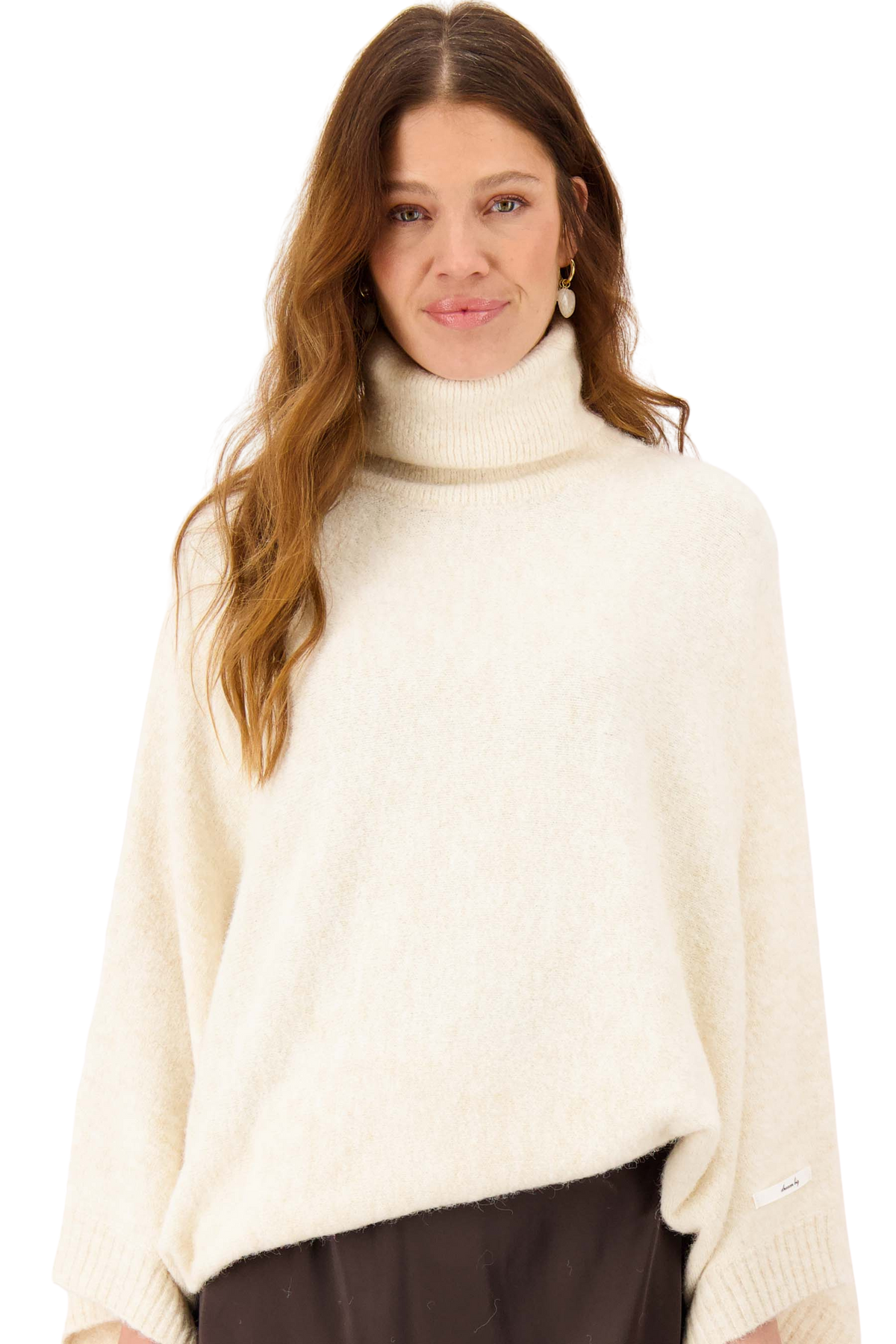 Zusss | Sweater met wijde mouwen off white