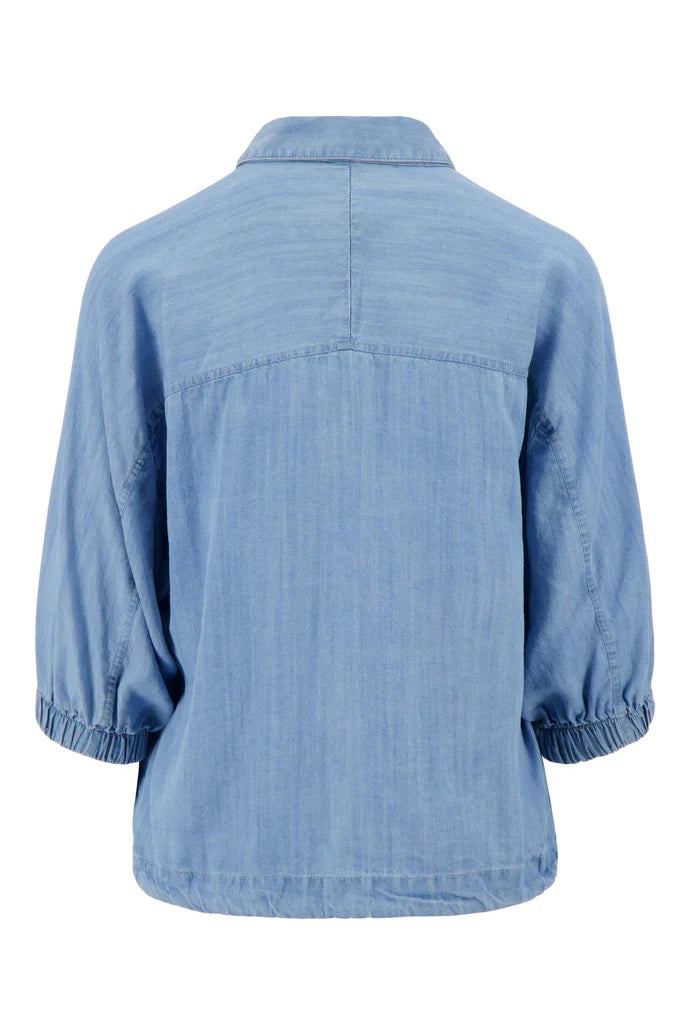 Zusss | Denim blouse