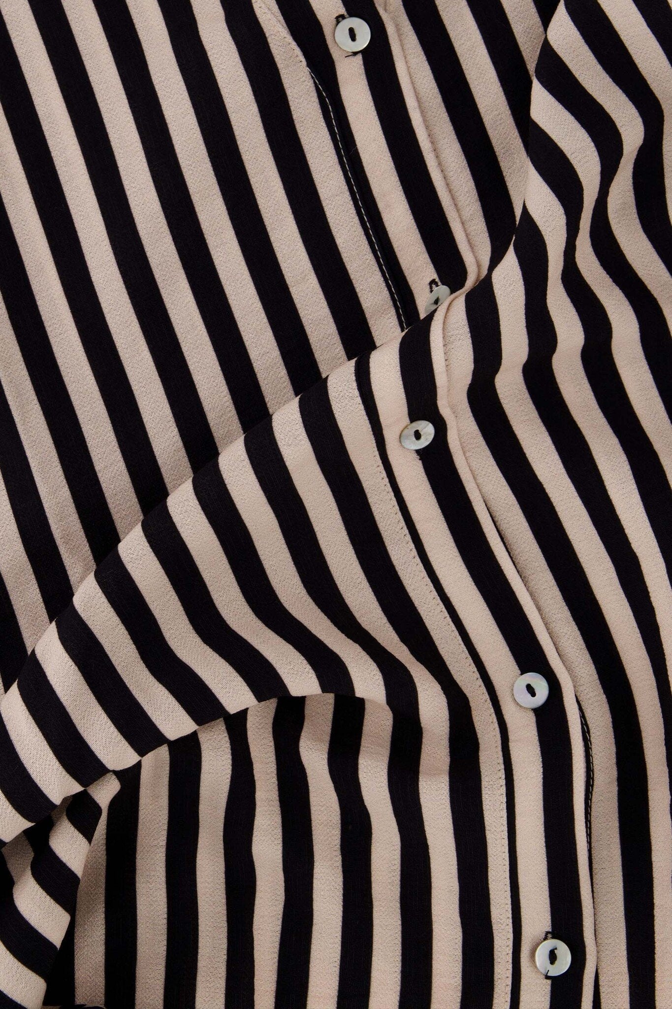 Zusss | Blouse streep zwart