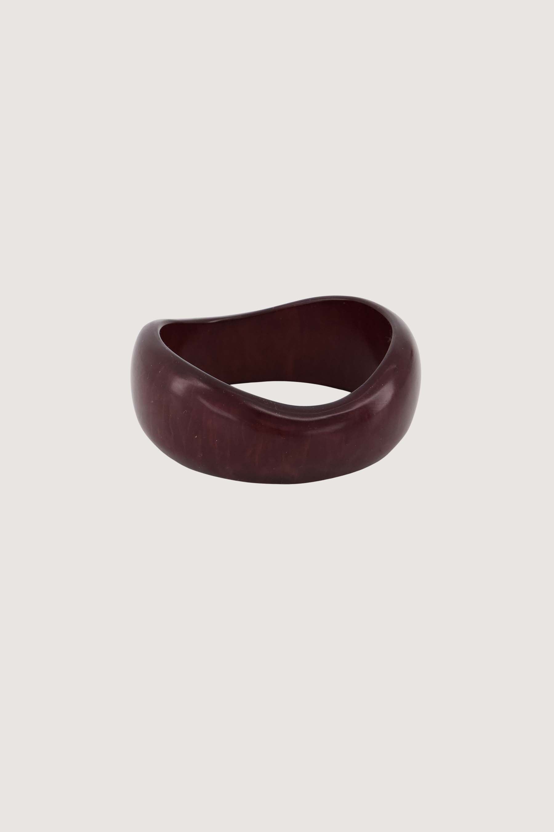 Zusss | Bangle chocolade bruin