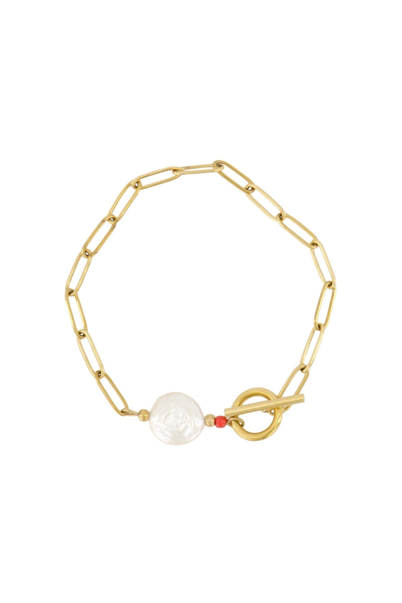 Zusss | Armband schakel goud