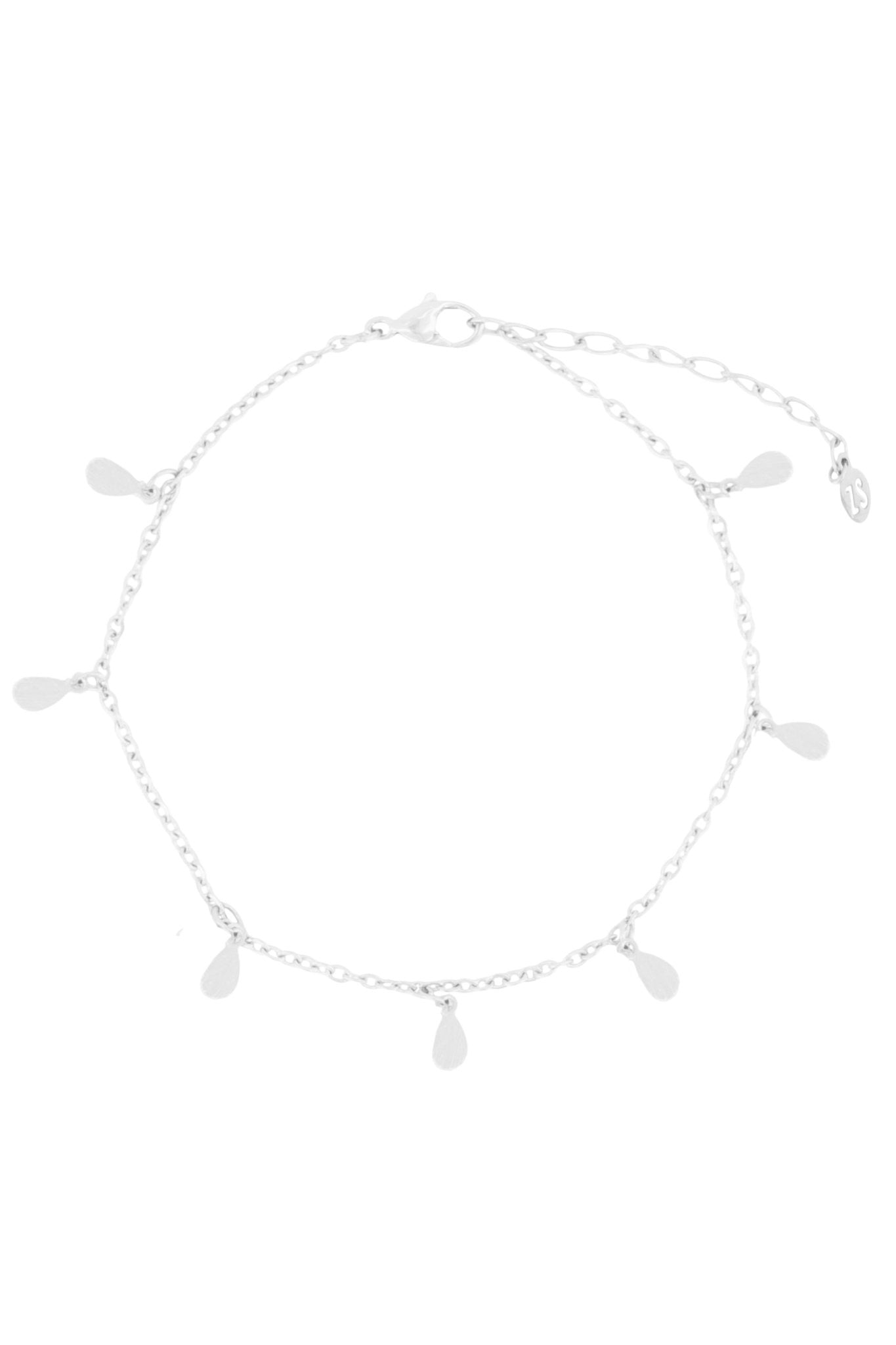 Zusss | Armband met druppeltjes zilver