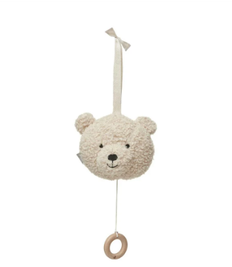 Jollein | Muziekhanger teddy bear naturel
