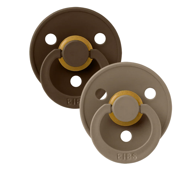 Bibs | Speen round set2 mocha dark oak