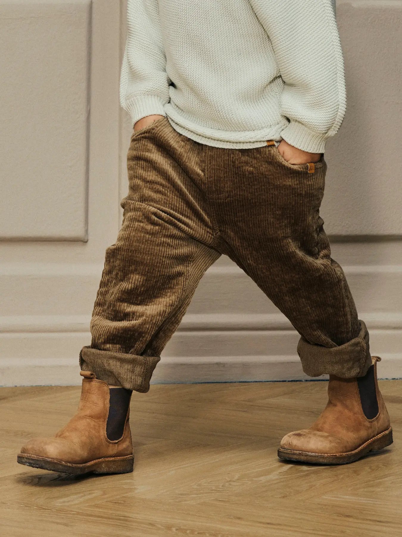 Lil Atelier | Broek Osmund sepia tint