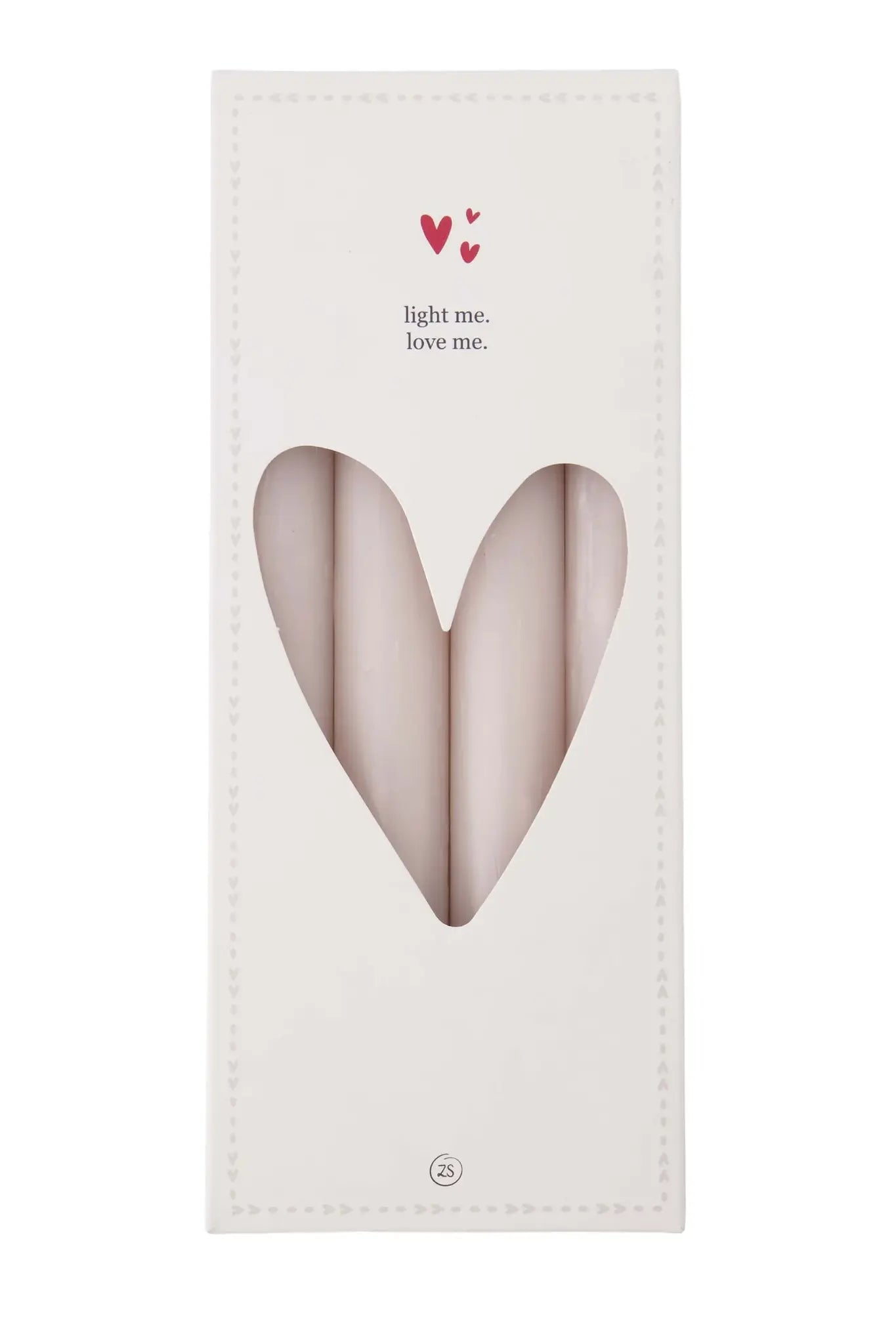 Zusss | Set van 4 rustieke kaarsen 20cm zand