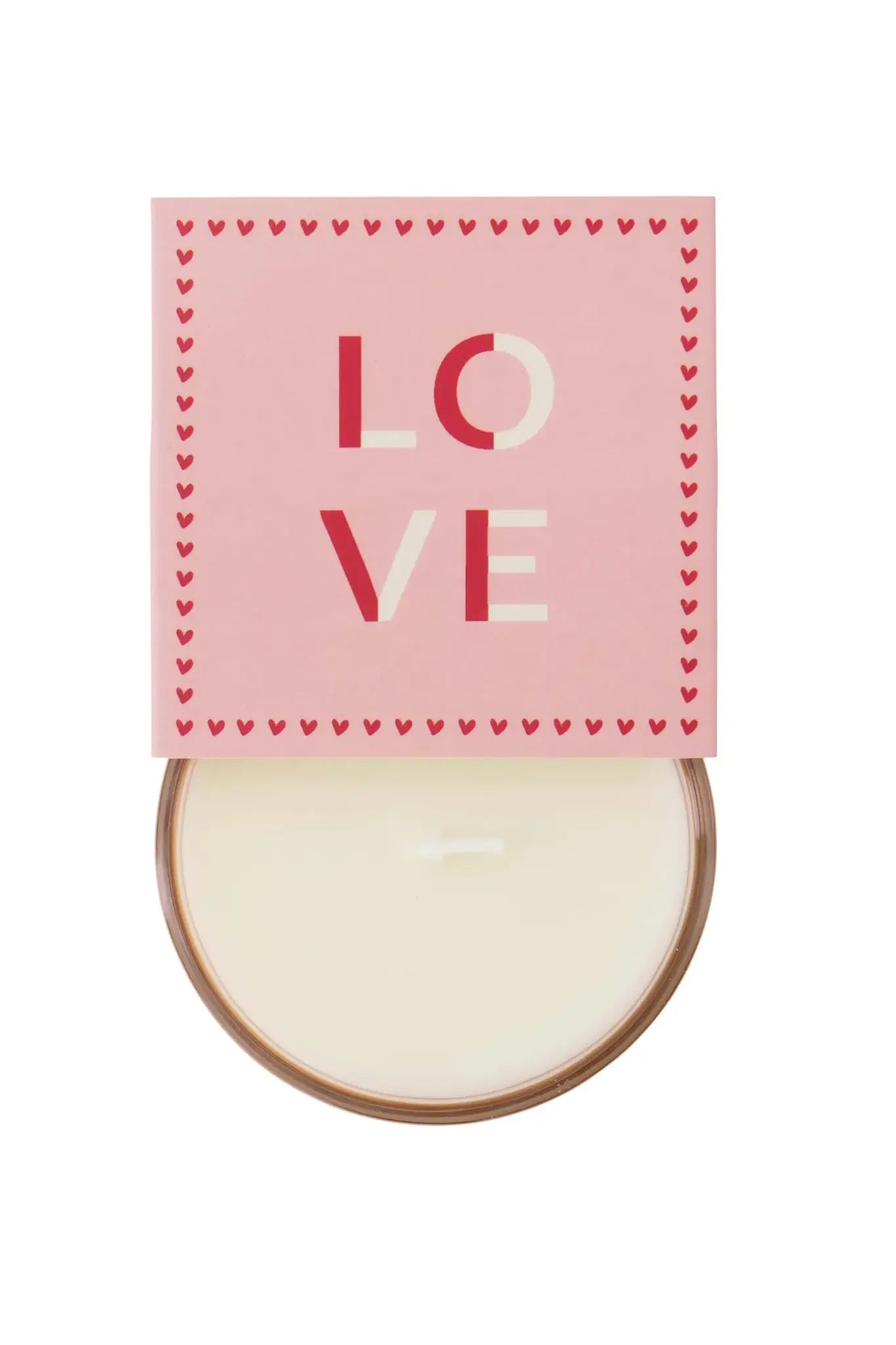 Zusss | Geurkaars in wikkel love roze goud