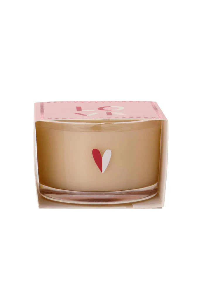 Zusss | Geurkaars in wikkel love roze goud