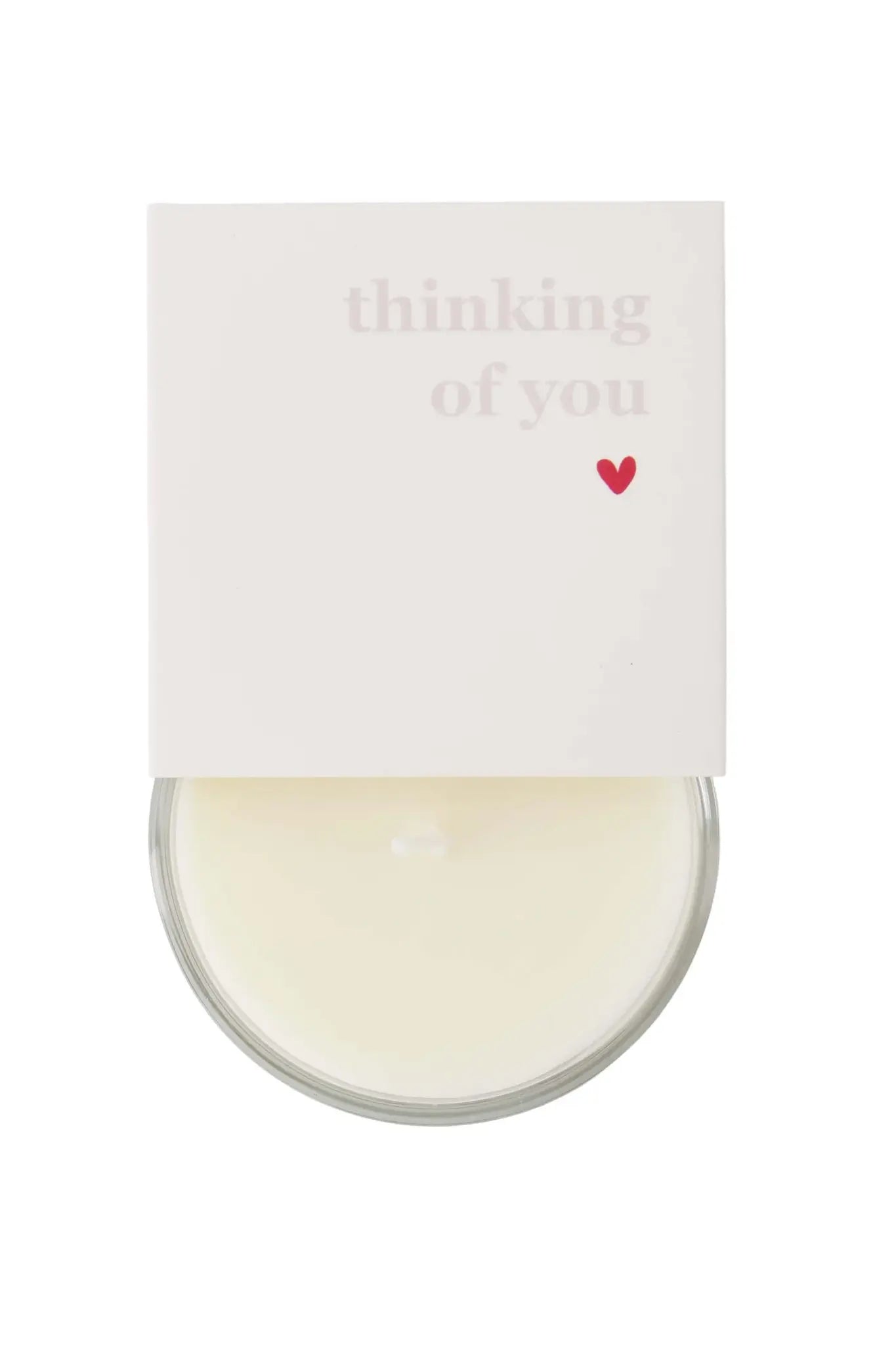 Zusss | Geurkaars in wikkel thinking of you wit goud