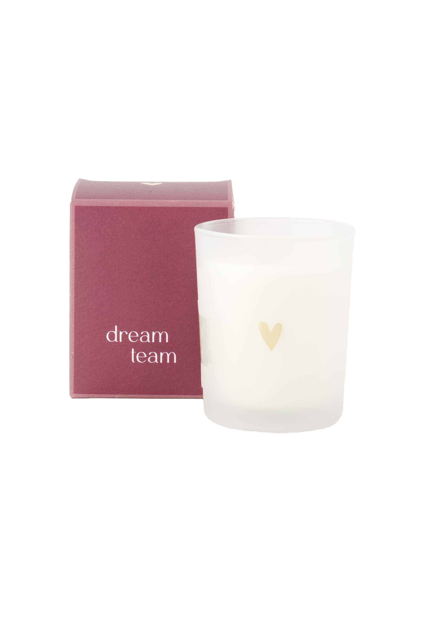 Zusss | Scented candle in box dream team dark red