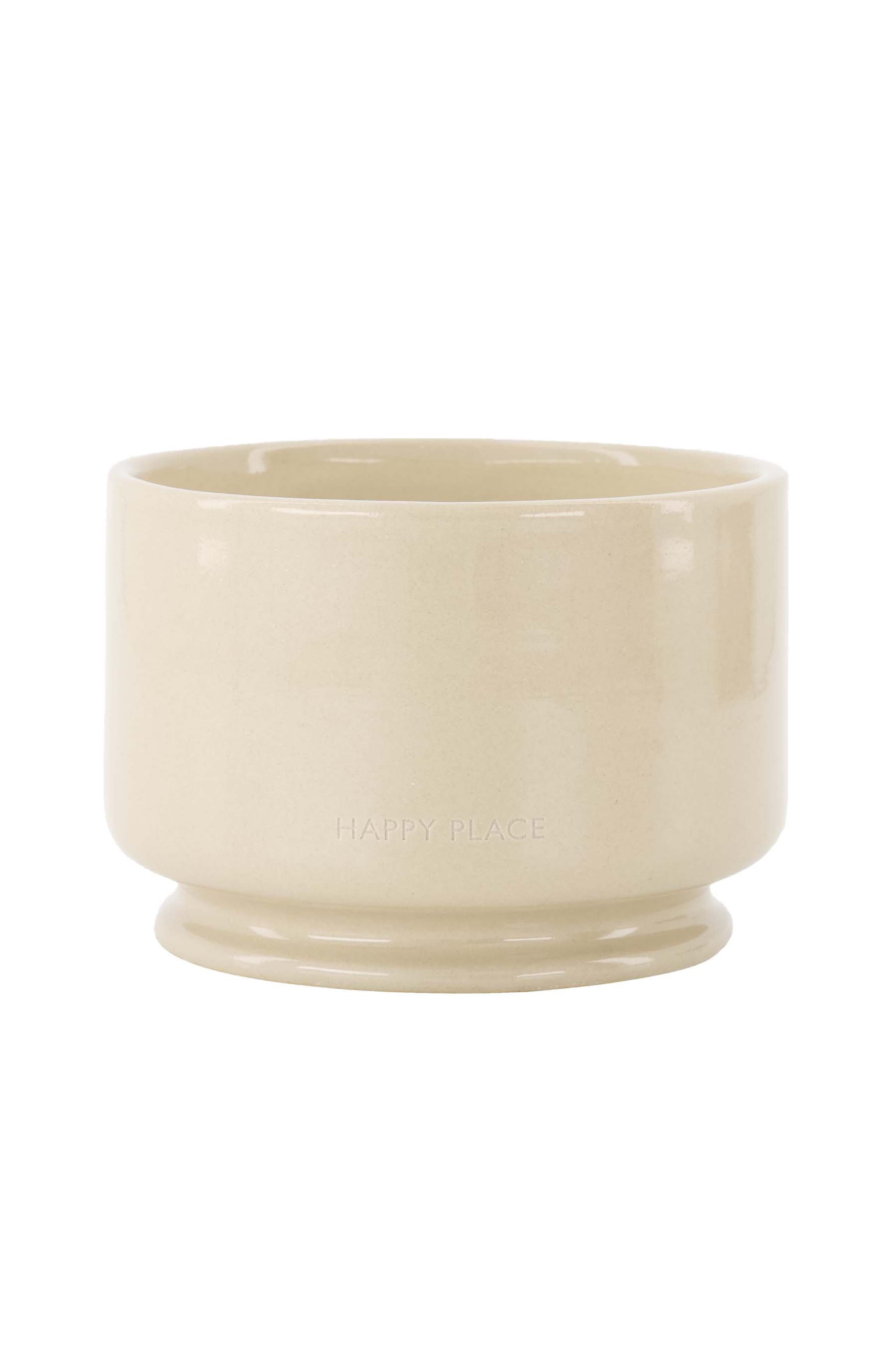 Zusss | Scented candle ceramic happy place sand