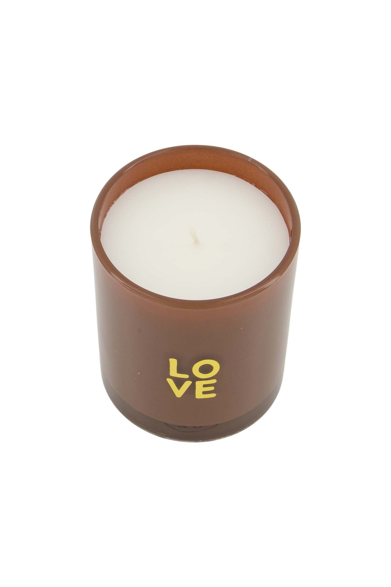 Zusss | Geurkaars glas in doosje love bruin