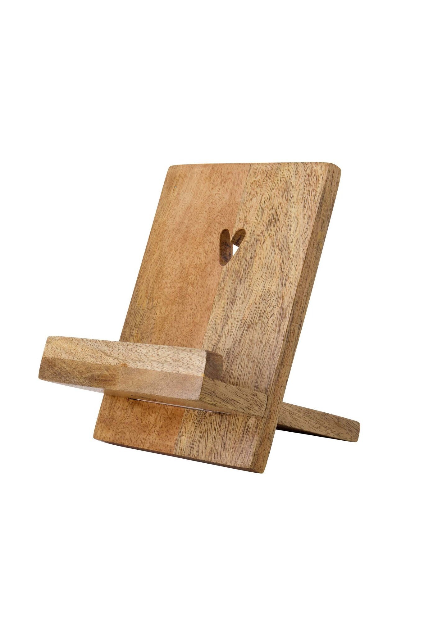 Zusss | Boekenstandaard hout hartje