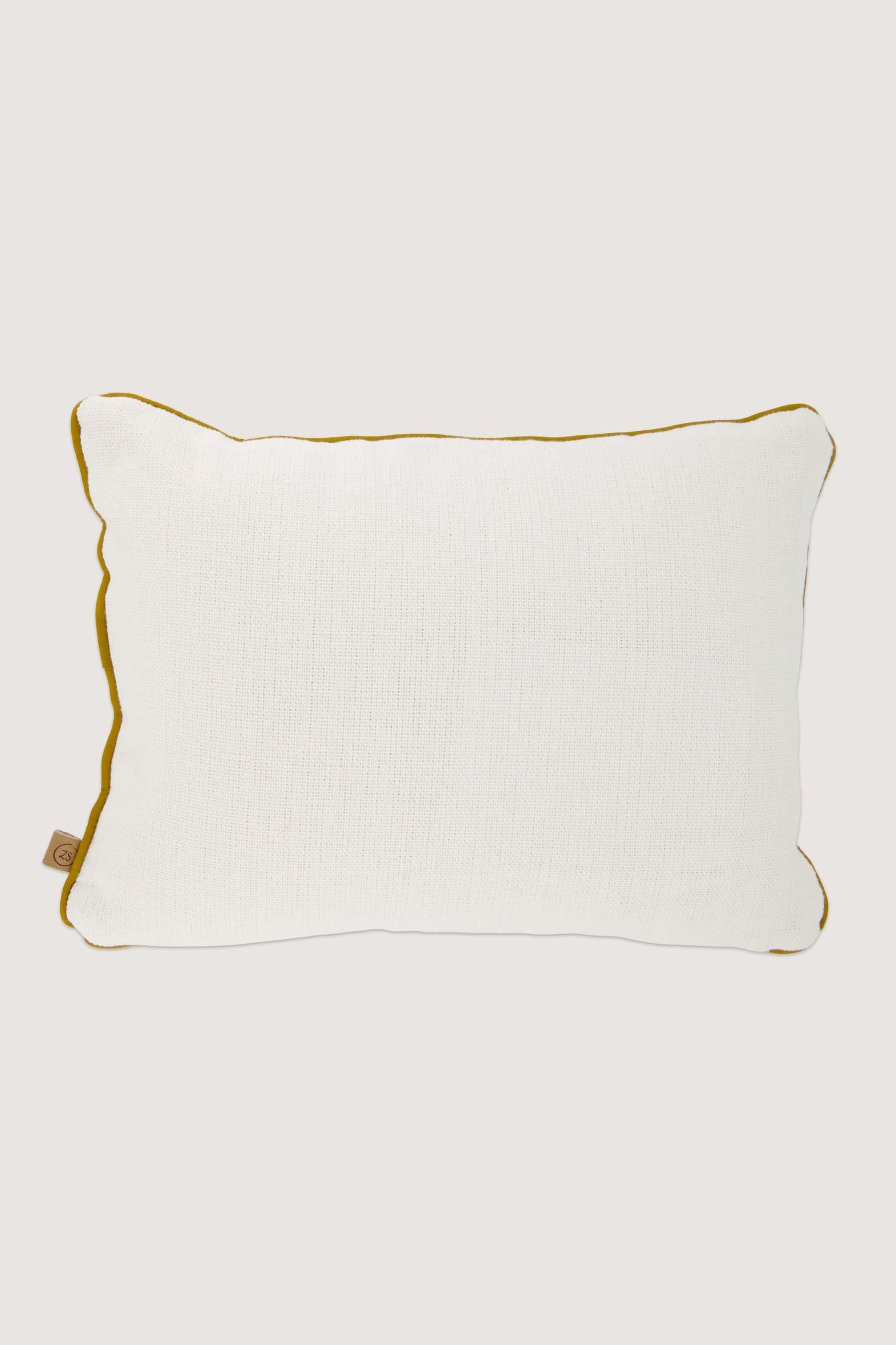 Zusss | Kussen love this day 35x25cm wit / goud