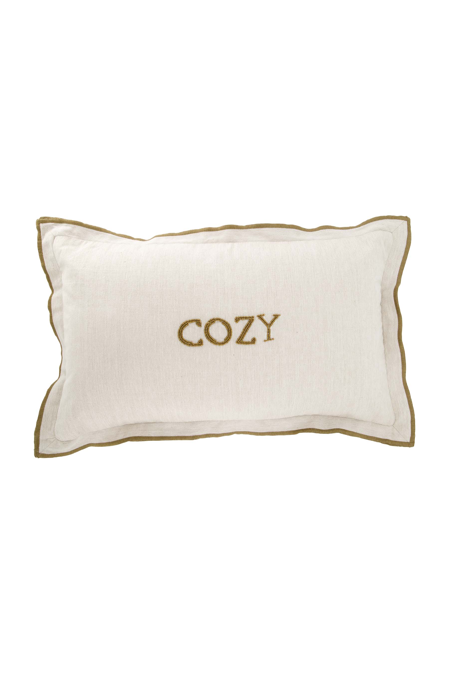 Zusss | Cushion cozy 30x50cm creme