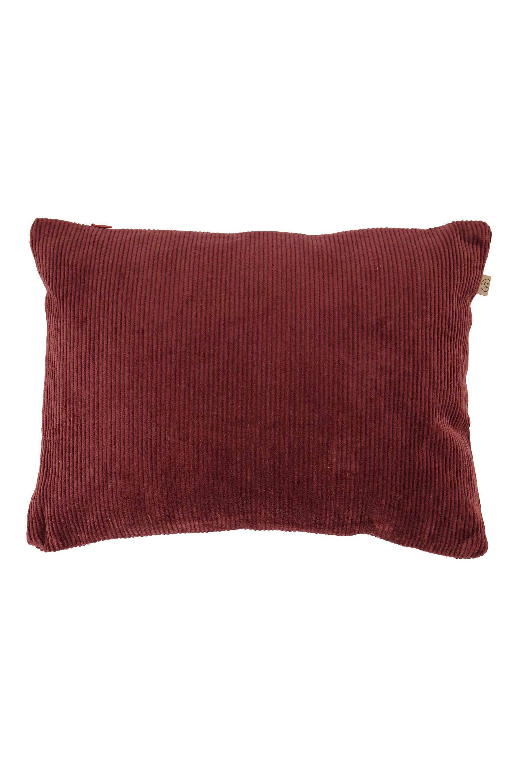Zusss | Cushion enjoy the moment 35x25cm dark red