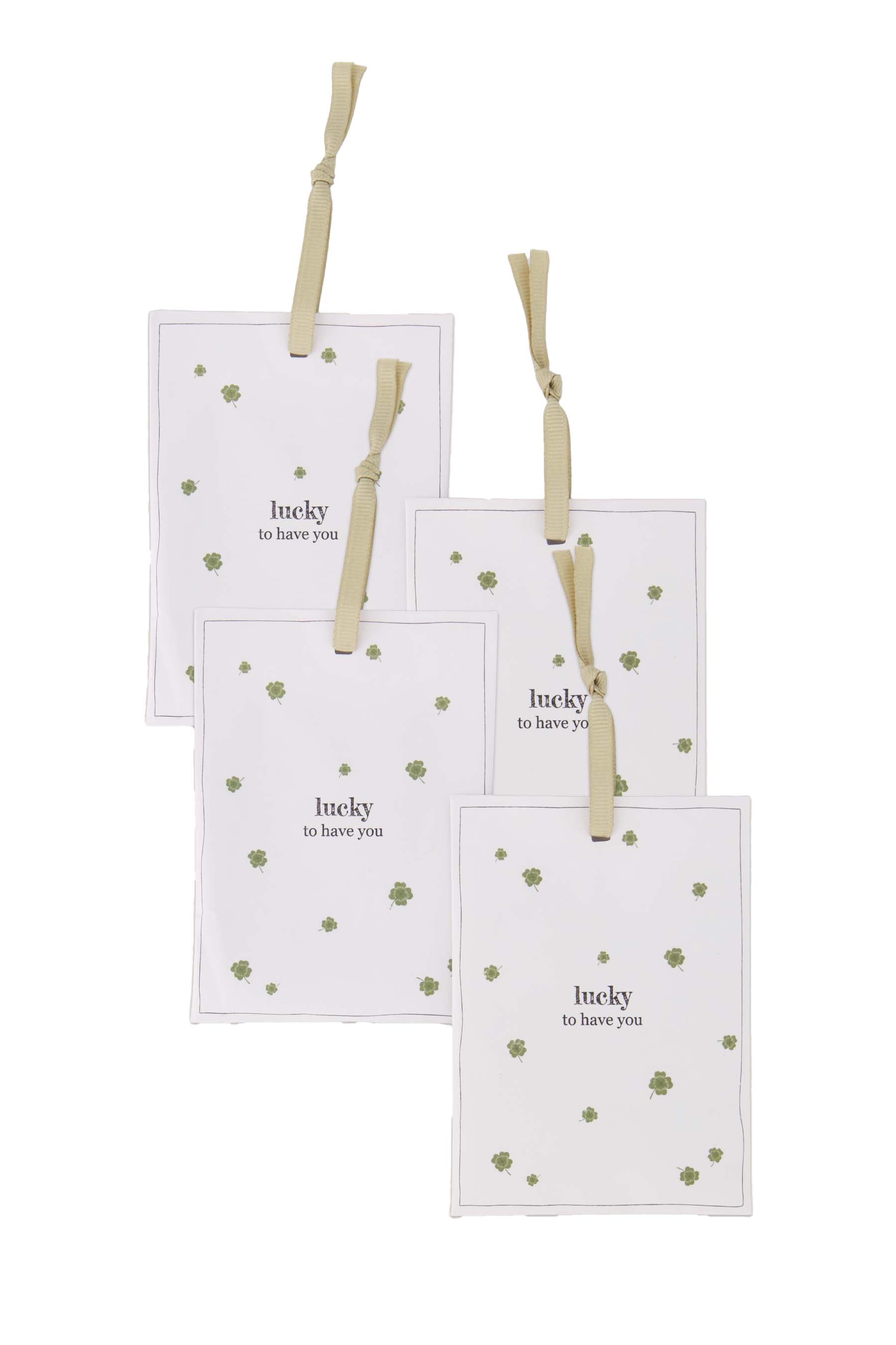 Zusss | Set van 4 geurzakjes lucky to have you