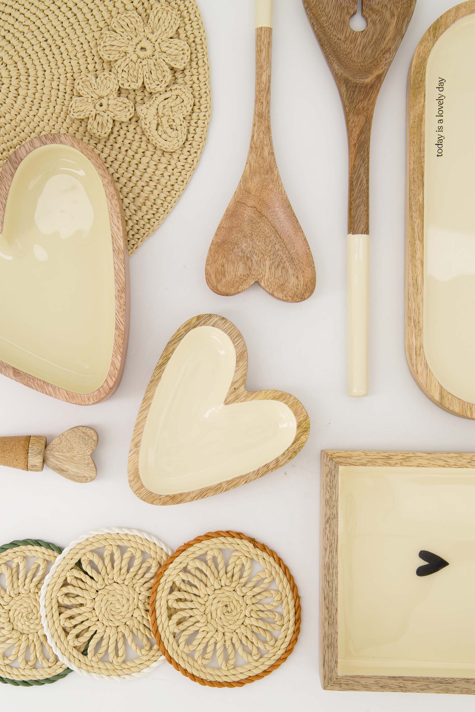 Zusss | Houten kom hartje m