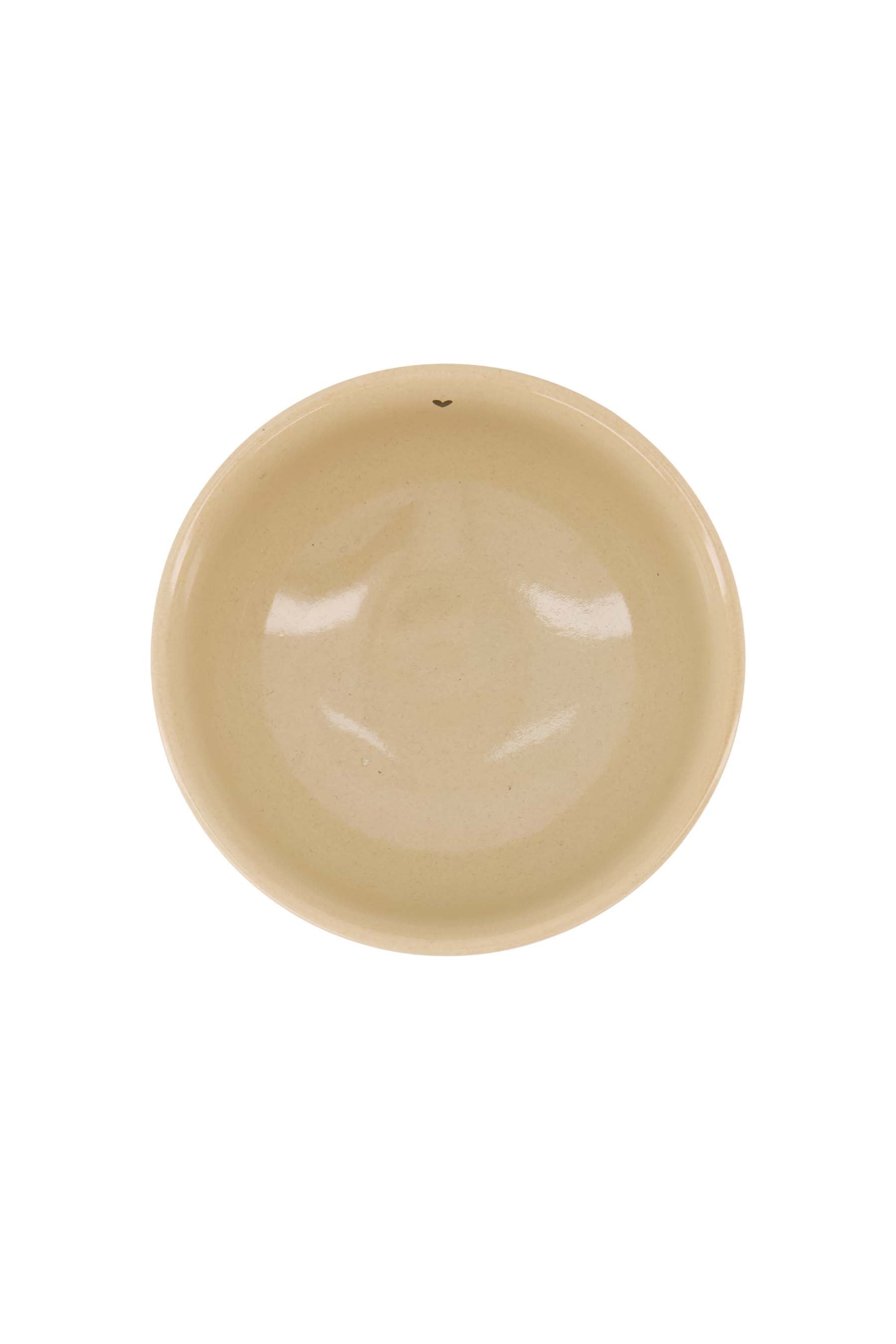 Zusss | Small bowl heart sand / black