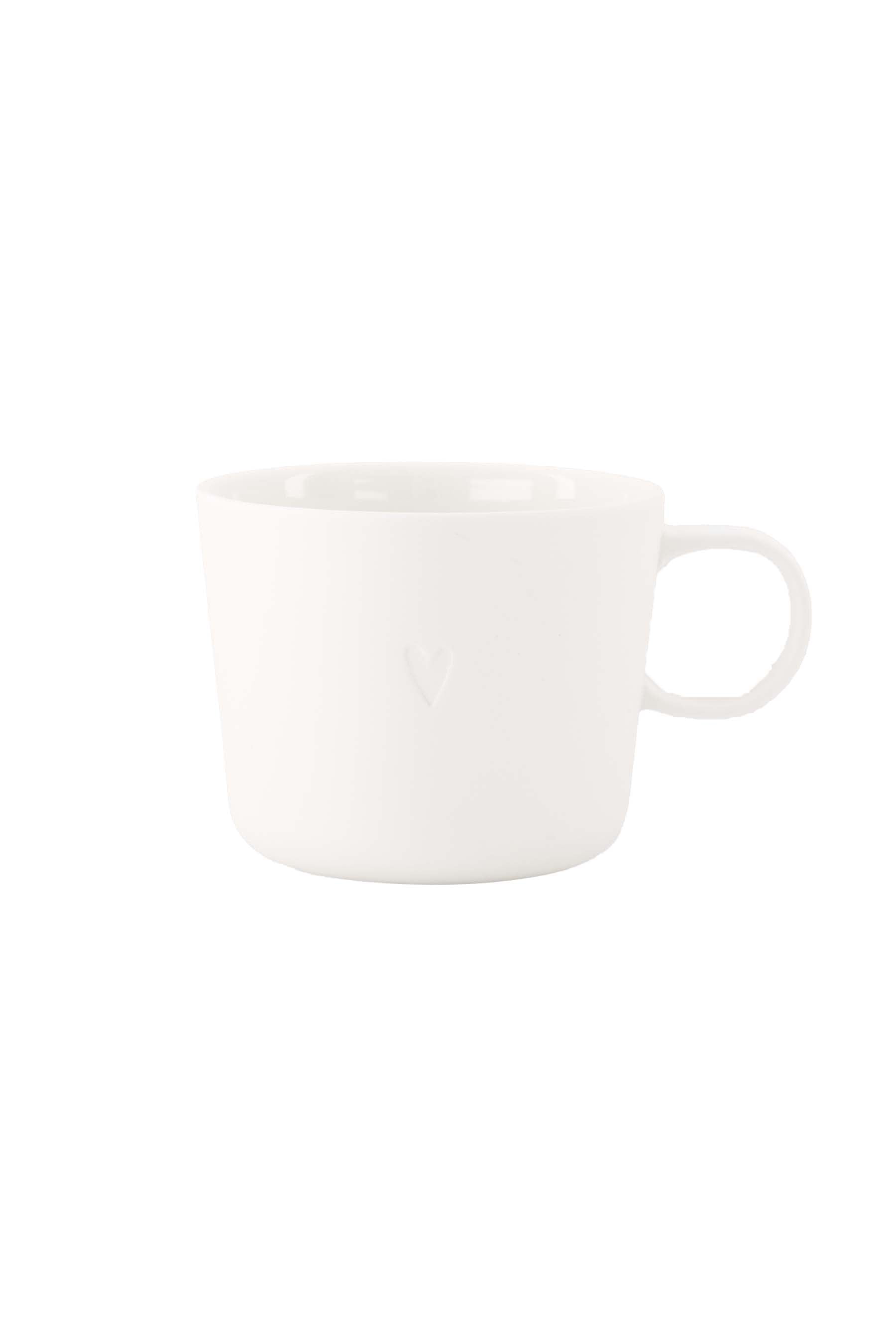 Zusss | Cappuccino mug heart white