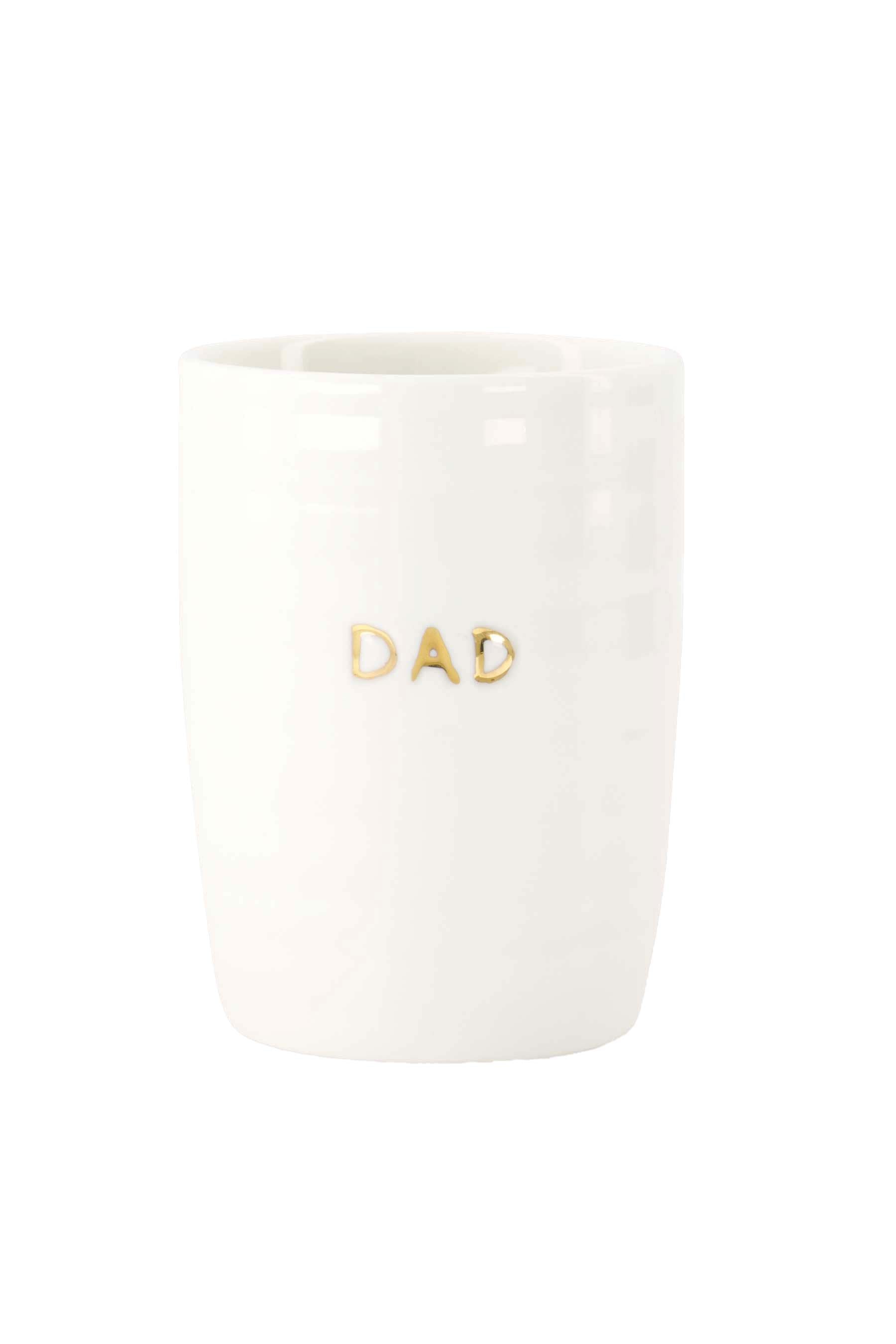 Zusss | Coffee mug dad white / gold
