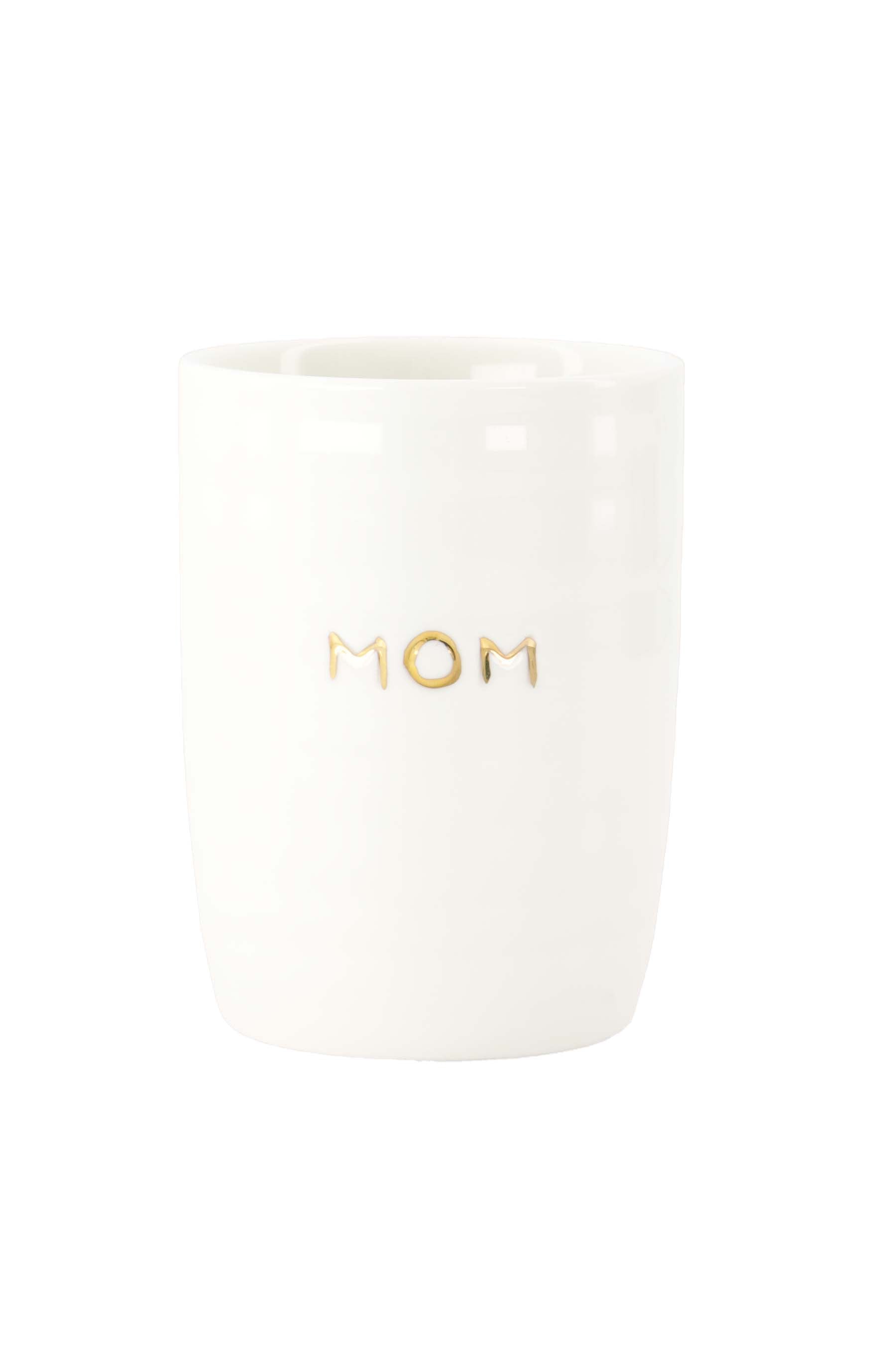 Zusss | Coffee mug mom white / gold