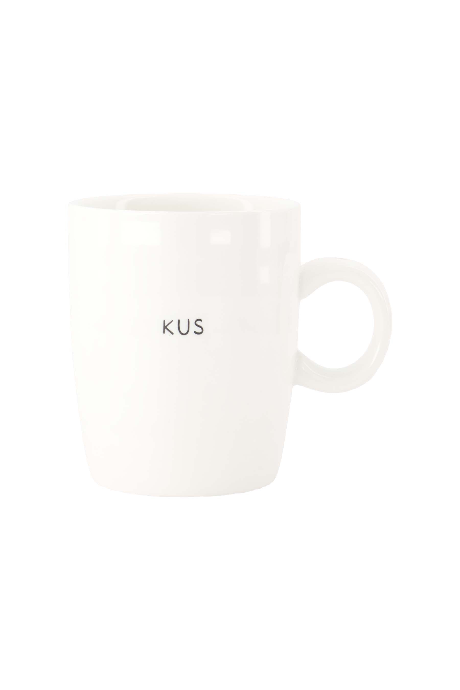 Zusss | Tea mug kus white / black