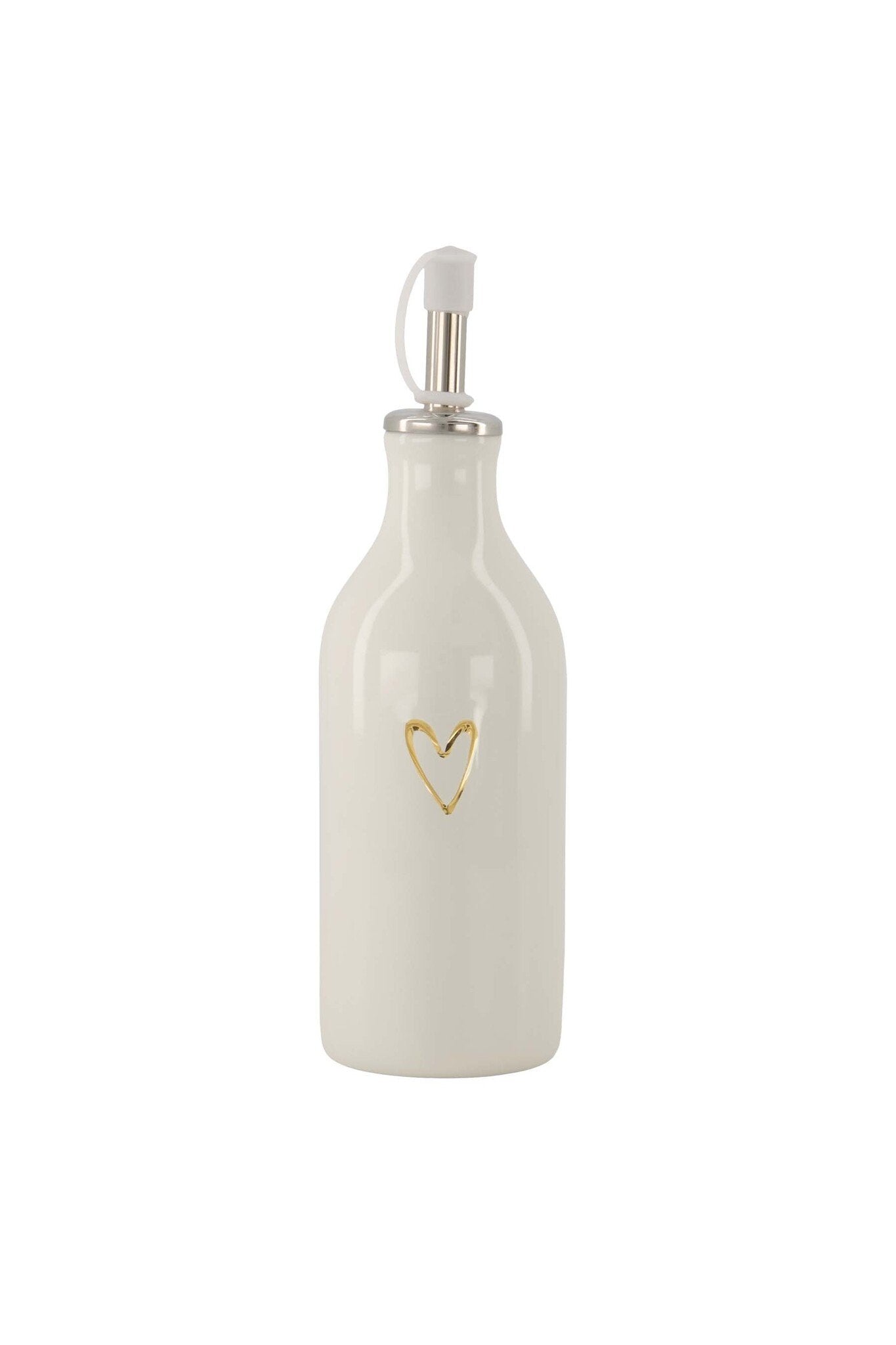 Zusss | Olie/azijn fles hartje open goud