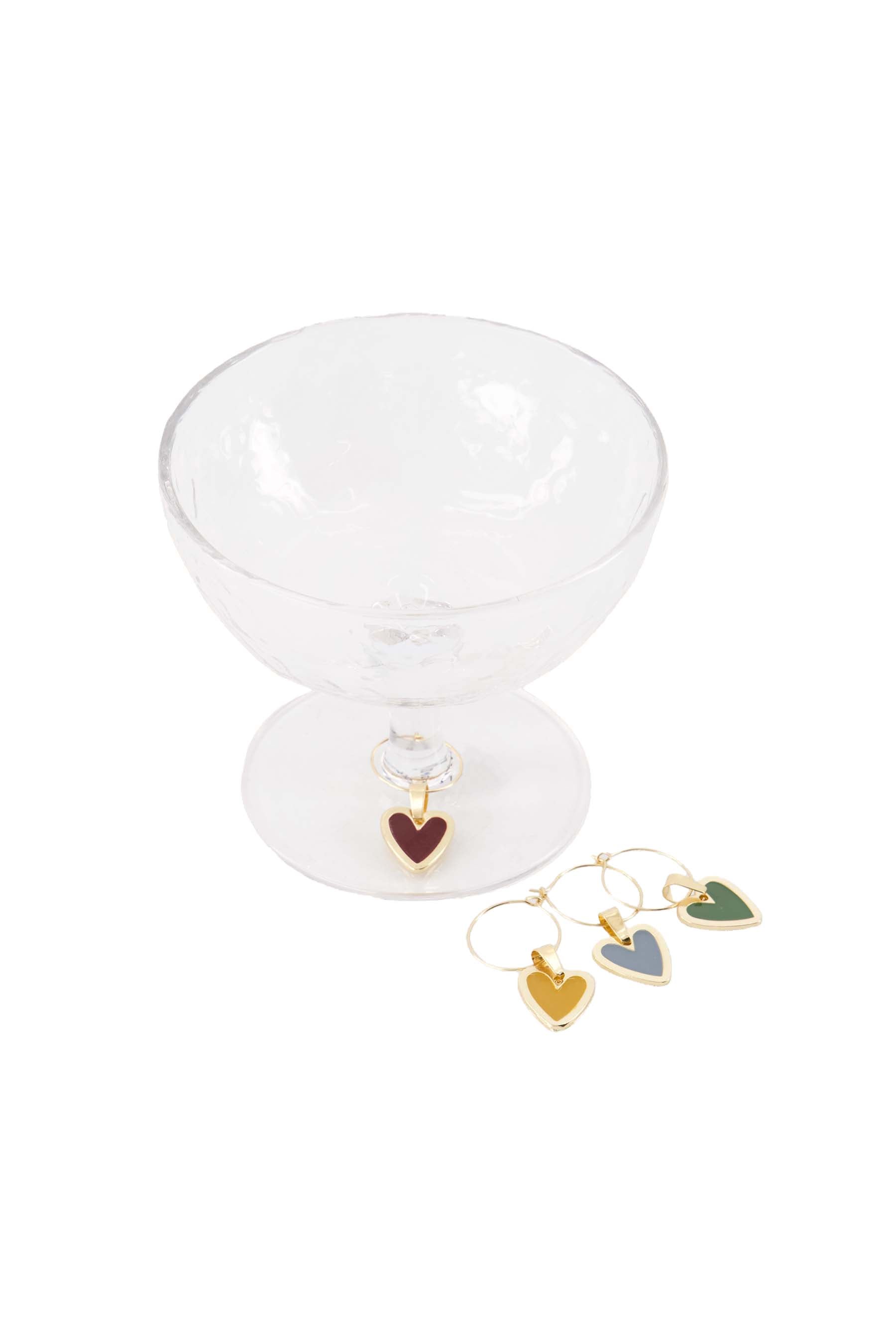 Zusss | Wine glass charms happy day multicolor