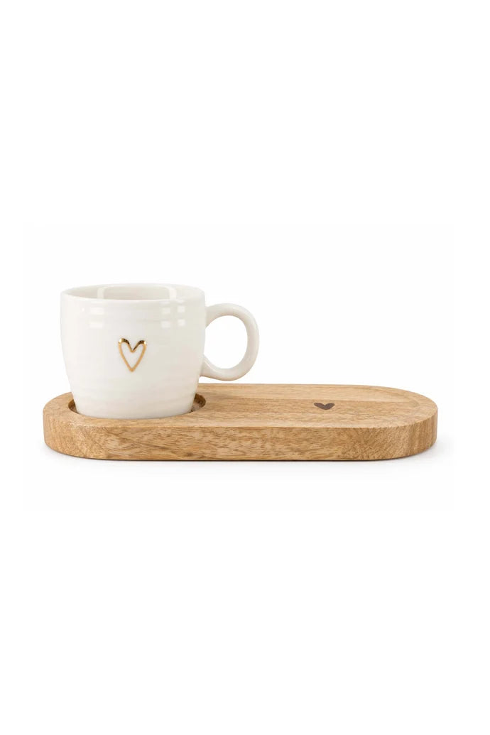 Zusss | Houten serveerschaal met Hartje