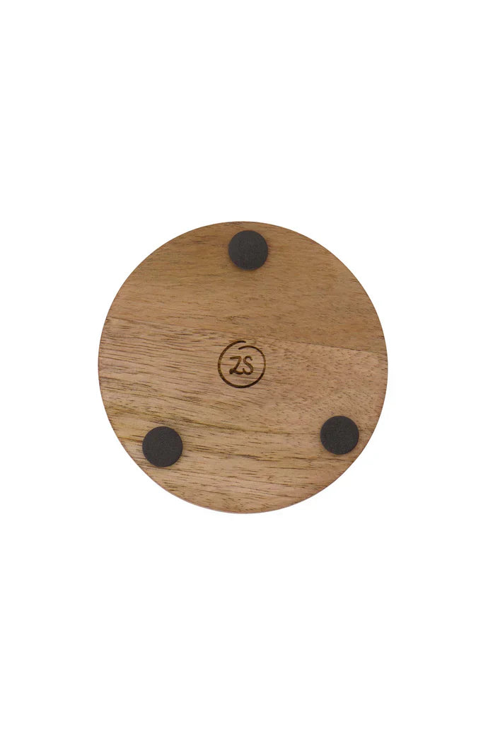 Zusss | Onderzetters parelmoer hartje set 4st