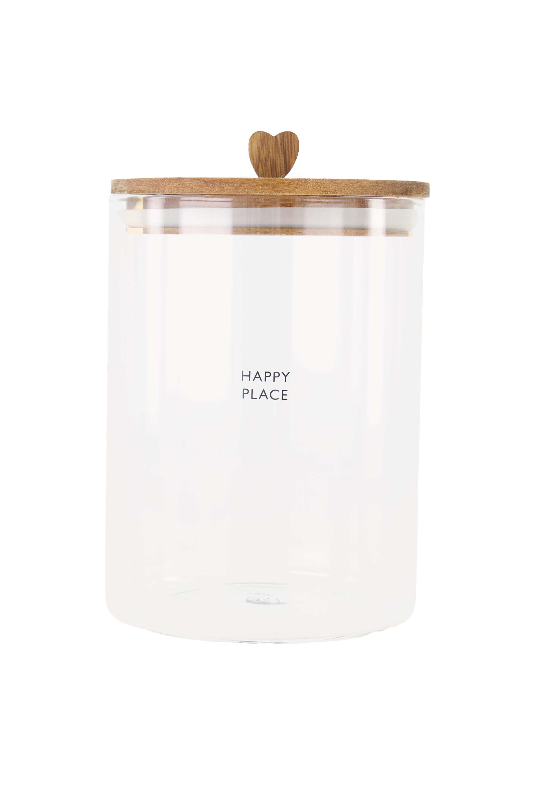 Zusss | Storage jar happy place M naturel