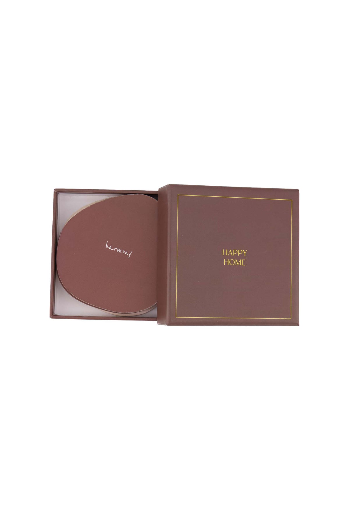 Zusss | Onderzetters happy home - Set van 6
