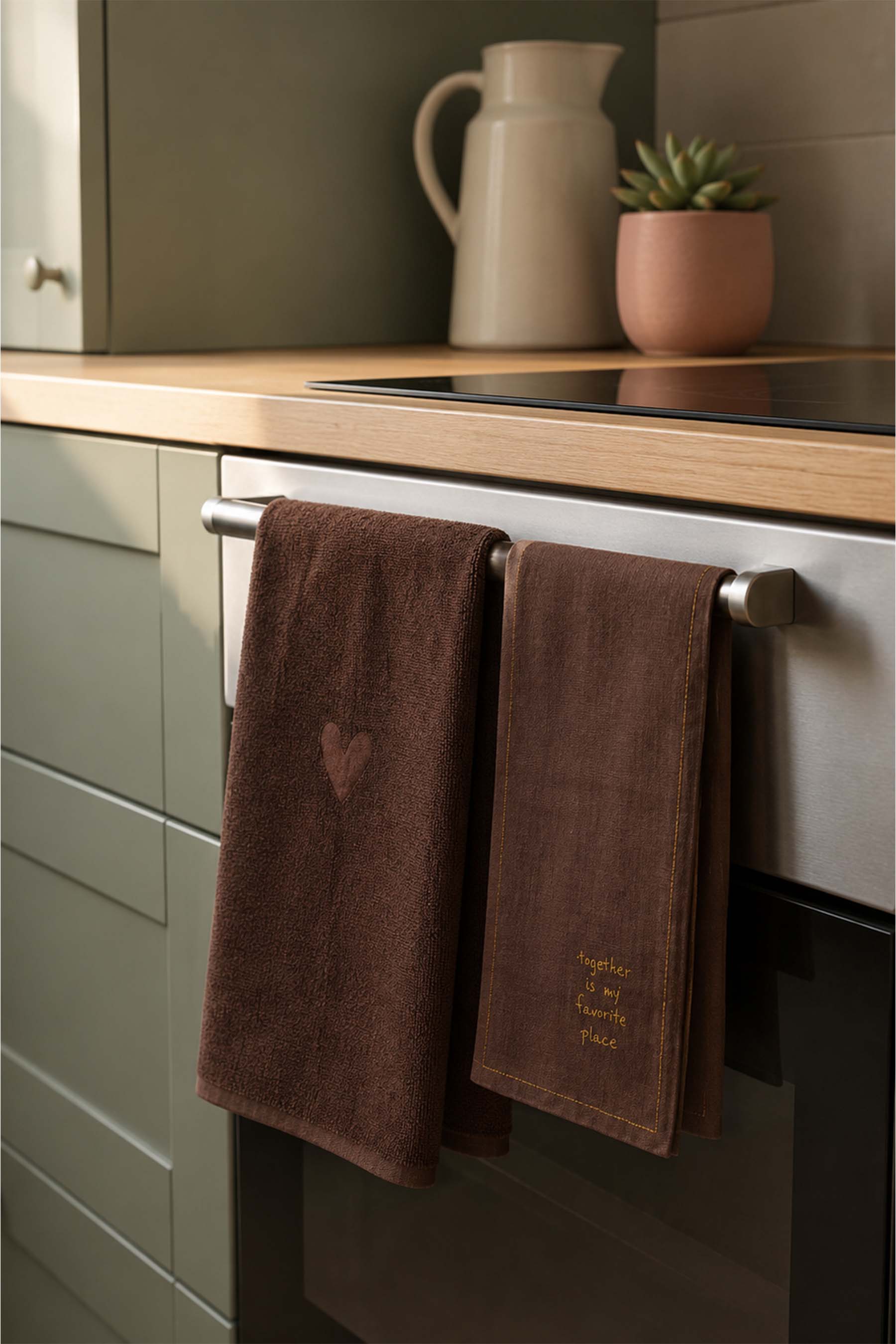 Zusss | Kitchen set favorite place dark brown