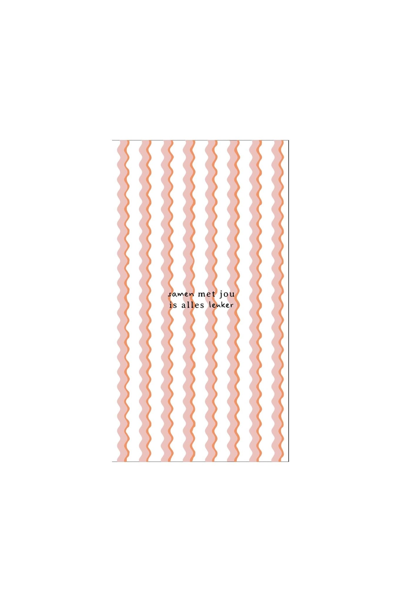 Zusss | Servetten Met jou is alles leuker 11x20cm