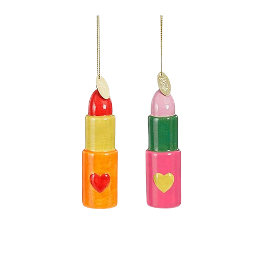 Stijl28 | Ornament lipstick roze/oranje 9x2cm