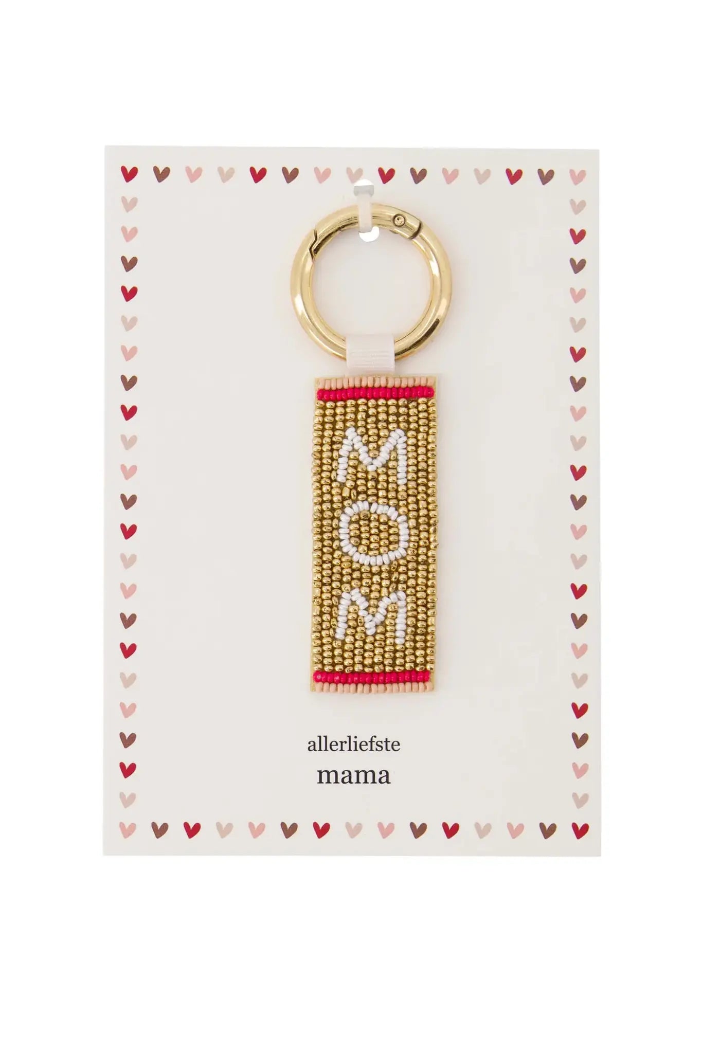 Zusss | Ansichtkaart sleutelhanger mom