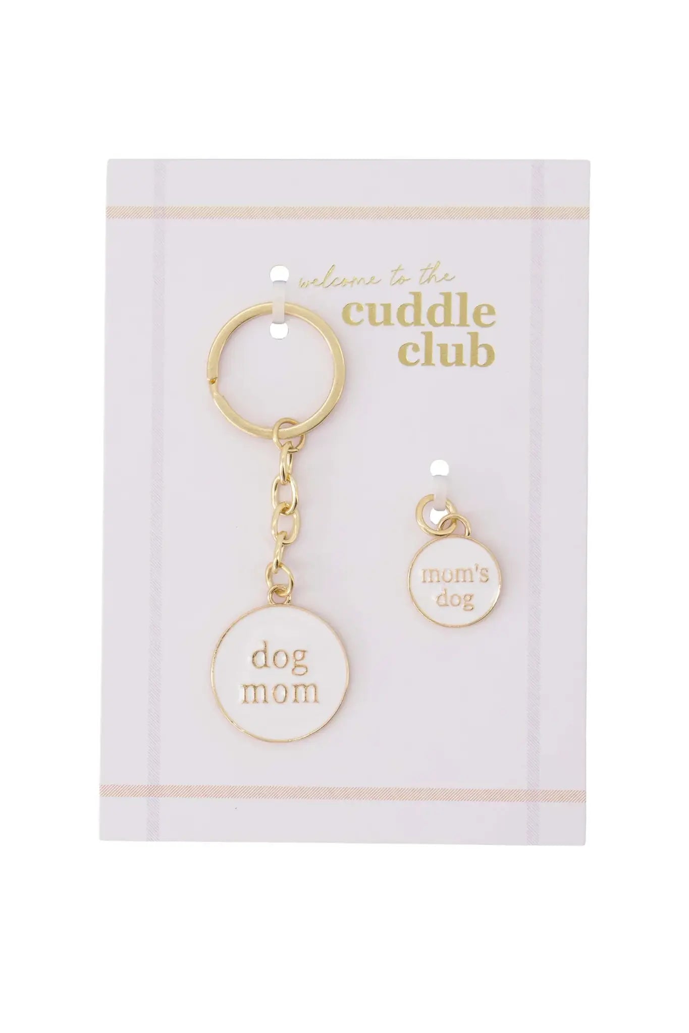 Zusss | Ansichtkaart sleutelhanger/penning dog mom