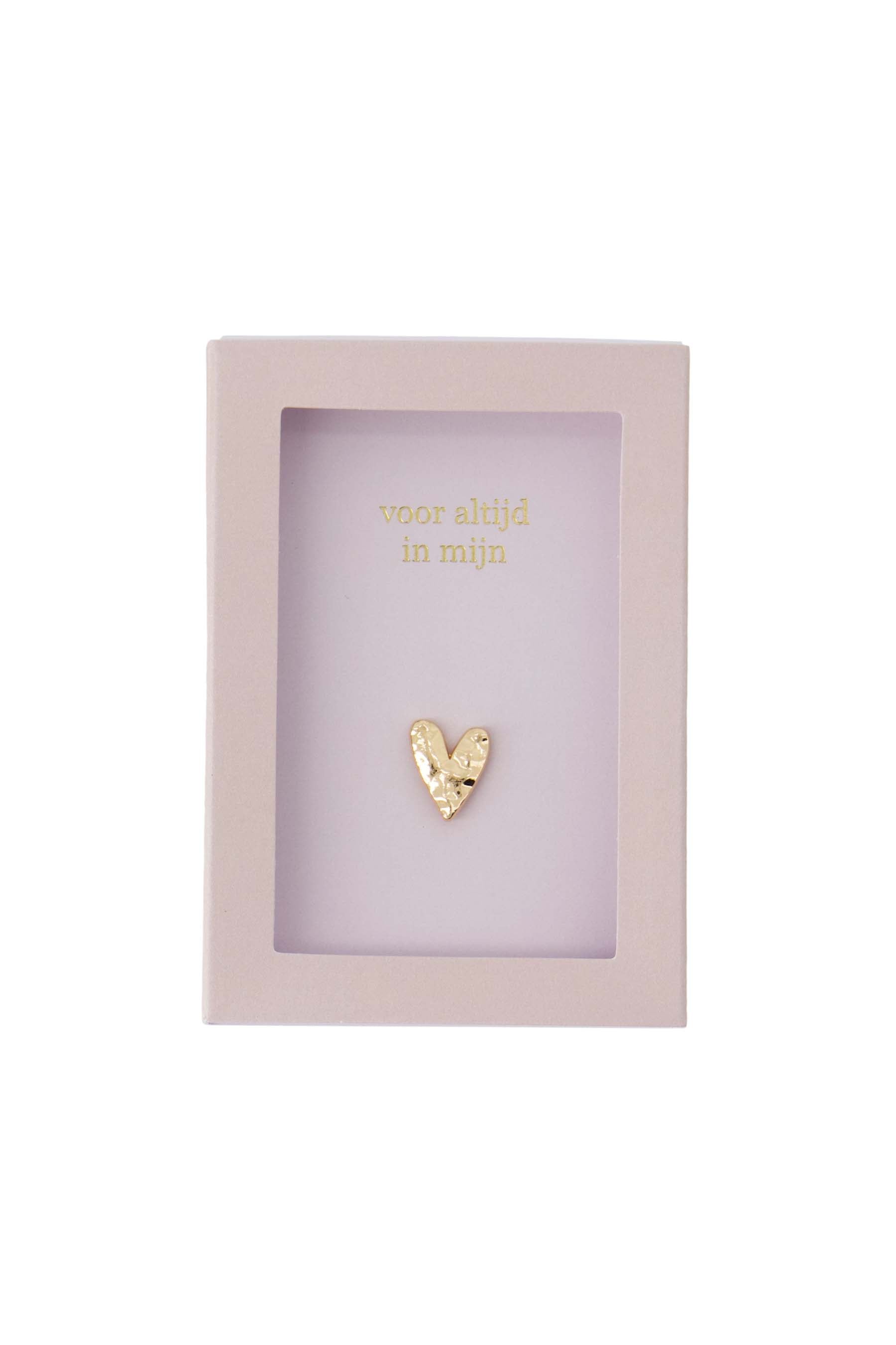 Zusss | Broche in doosje voor altijd in mijn hart