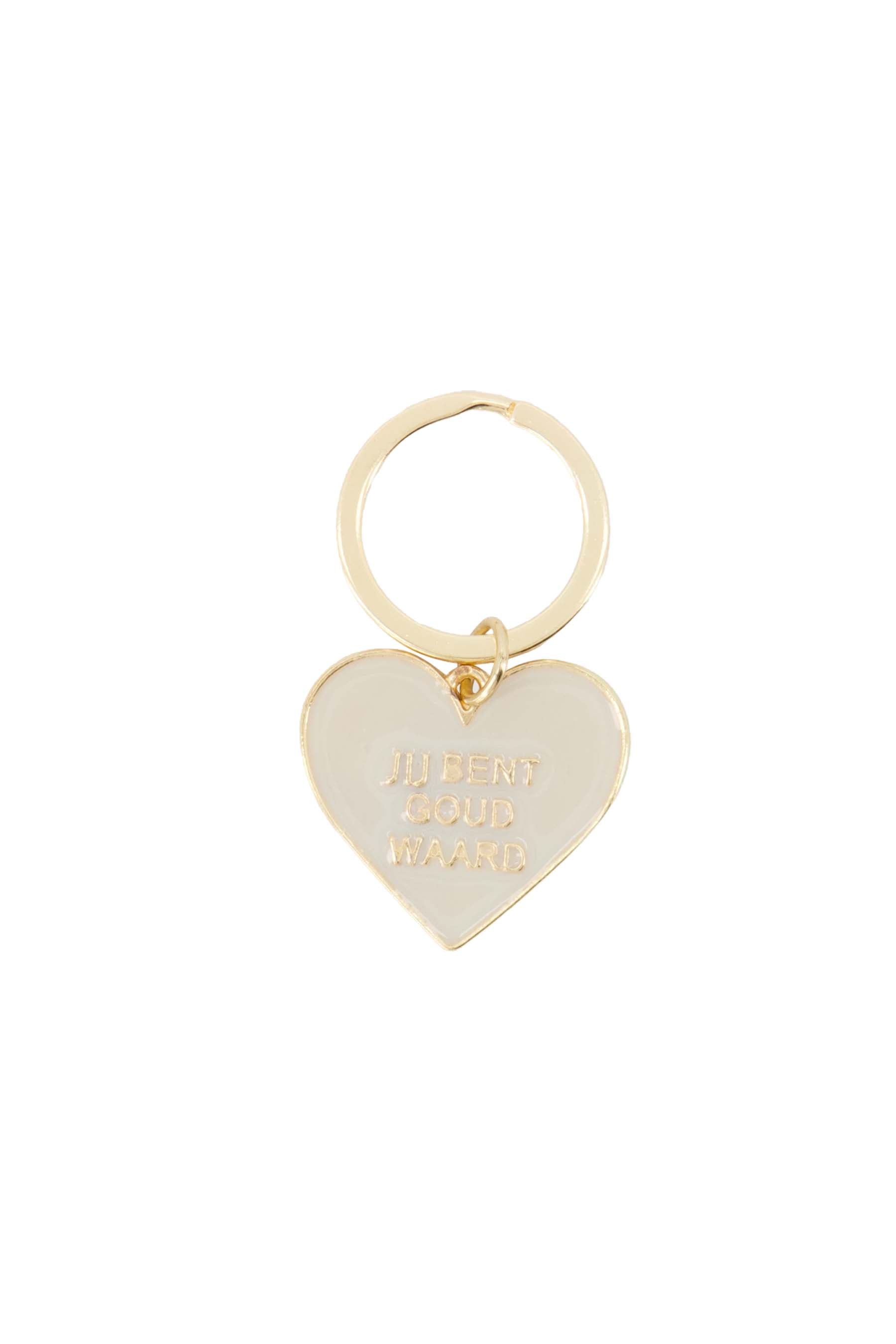 Zusss | Keychain in giftbox jij bent goud waard multicolor