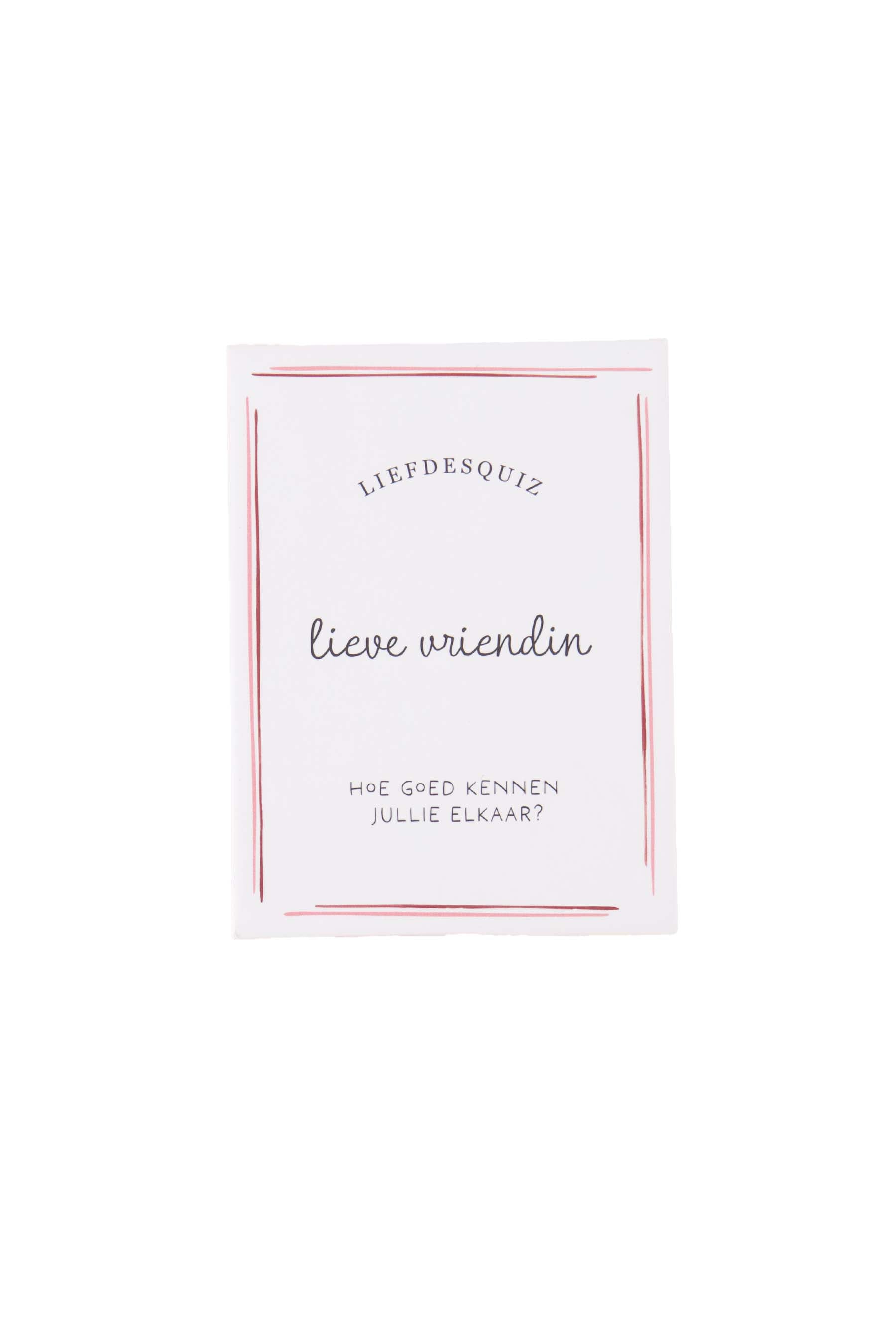 Zusss | Friend quiz lovely friend pink